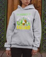 Load image into Gallery viewer, Happy St. Patrick's Day Printed Mug Drinking Squad 2021 Irish Shamrock Hoodie
