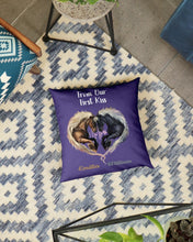 Load image into Gallery viewer, Horses From Our First Kiss Custom Name Gift For Girlfriend Pillow Cover
