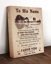 Load image into Gallery viewer, Custom Name Gift For Husband You Mean So Much To Me Matte Canvas
