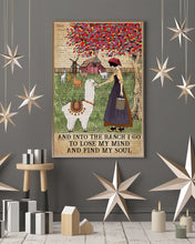 Load image into Gallery viewer, Dictionary Alpaca Farm Girl Into The Ranch I Go To Find My Soul Vertical Poster

