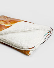 Load image into Gallery viewer, Thank For Walking Beside Me Wolf Gift For Wife Sherpa Blanket
