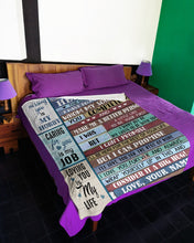 Load image into Gallery viewer, You Make Me A Better Person Custom Name Gift For Girlfriend Fleece Blanket
