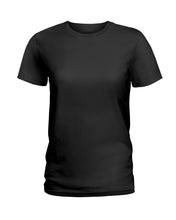 Load image into Gallery viewer, Son Gift For Navy Mom Behind Every Strong Soldier Ladies Tee
