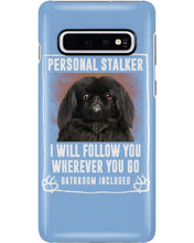 Load image into Gallery viewer, Black Pekingese Personal Stalker St. Patrick's Day Printed Mug Phone case
