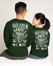 Load image into Gallery viewer, God Knew I Needed An Angel Gift For Husband Sweatshirt
