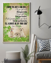 Load image into Gallery viewer, I'll Always Be By Your Side Labrador Clover St Patrick's Day Gift Vertical Poster

