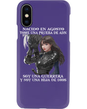 Load image into Gallery viewer, Nacido En Agosto Tome Una Pruera De Ad Birthday Gift Phone case
