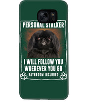 Load image into Gallery viewer, Black Pekingese Personal Stalker St. Patrick's Day Printed Mug Phone case
