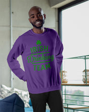 Load image into Gallery viewer, Irsih Drinking Team Green Shamrock St Patrick's Day Sweatshirt
