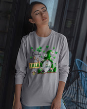 Load image into Gallery viewer, Leprechaun Gnome One Lucky Lala Clover St Patrick's Day Gift Unisex Long Sleeve

