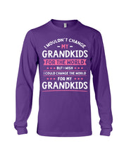 Load image into Gallery viewer, I Could Change The World For My Grandkids Unisex Long Sleeve
