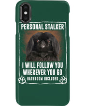 Load image into Gallery viewer, Black Pekingese Personal Stalker St. Patrick's Day Printed Mug Phone case
