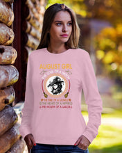 Load image into Gallery viewer, Birthday Gift For August Girl The Soul Of A Witch Sweatshirt
