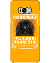 Load image into Gallery viewer, Black Pekingese Personal Stalker St. Patrick's Day Printed Mug Phone case
