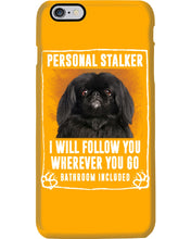 Load image into Gallery viewer, Black Pekingese Personal Stalker St. Patrick's Day Printed Mug Phone case
