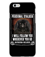 Load image into Gallery viewer, Black Pekingese Personal Stalker St. Patrick's Day Printed Mug Phone case
