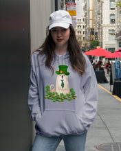 Load image into Gallery viewer, Shih Tzu With Green Tie St Patrick's Day Gift For Dog Lovers Hoodie
