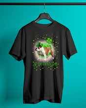 Load image into Gallery viewer, Bulldog Leprechaun Clover St Patrick's Day Gift For Dog Lovers Guys Tee
