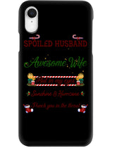 Load image into Gallery viewer, Perfect Gift For Husband Christmas Punch You In The Threat Phone case
