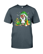 Load image into Gallery viewer, Gnome Pot Of Gold Shamrock St. Patrick's Day Printed Mug Guys Tee
