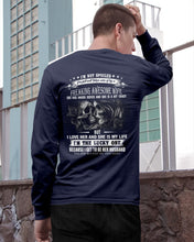 Load image into Gallery viewer, Amazing Gift For Husband She Love Me So Much Skull Unisex Long Sleeve
