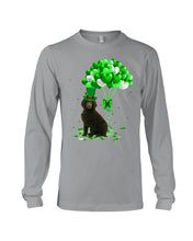 Load image into Gallery viewer, Standard Poodle Patrick Balloons St. Patrick's Day Color Changing Mug Unisex Long Sleeve

