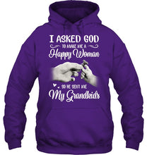 Load image into Gallery viewer, God Sent Me My Grandkids Gift For Grandma Hoodie
