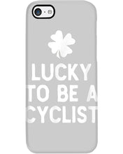 Load image into Gallery viewer, Lucky To Be A Biker Pilot Clover St Patrick's Day Gift Phone case
