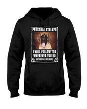 Load image into Gallery viewer, English Mastiff Personal Stalker St. Patrick's Day Printed Mug Hoodie
