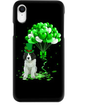 Load image into Gallery viewer, Landseer Newfie Patrick Balloons St. Patrick's Day Color Changing Mug Phone case
