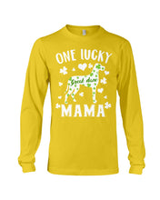 Load image into Gallery viewer, Great Dane Let The Shenanigans Begin Clover St Patrick's Day Gift Unisex Long Sleeve
