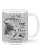 Load image into Gallery viewer, The Day I Met You Hand In Hand Gift For Wife Mug
