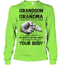 Load image into Gallery viewer, Can't Be Broken Grandma And Grandson Unisex Long Sleeve

