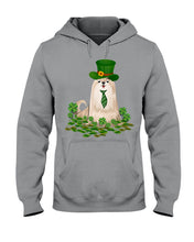 Load image into Gallery viewer, Shih Tzu With Green Tie St Patrick's Day Gift For Dog Lovers Hoodie
