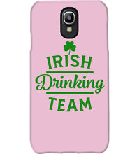 Load image into Gallery viewer, Irsih Drinking Team Green Shamrock St Patrick's Day Phone case
