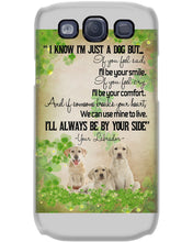 Load image into Gallery viewer, I'll Always Be By Your Side Labrador Clover St Patrick's Day Gift Phone case
