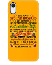 Load image into Gallery viewer, Perfect Gift For Husband Christmas Punch You In The Threat Phone case
