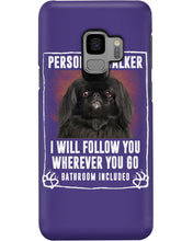 Load image into Gallery viewer, Black Pekingese Personal Stalker St. Patrick's Day Printed Mug Phone case
