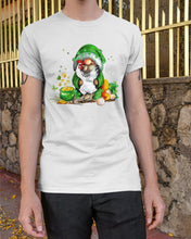 Load image into Gallery viewer, Gnome Pot Of Gold Shamrock St. Patrick's Day Printed Mug Guys Tee
