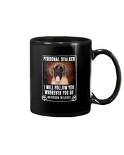 Load image into Gallery viewer, English Mastiff Personal Stalker St. Patrick's Day Printed Mug Mug
