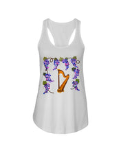 Load image into Gallery viewer, Grape Harp Music For Mom Printed Mug Ladies Flowy Tank
