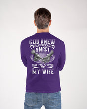 Load image into Gallery viewer, God Knew I Needed An Angel Gift For Husband Unisex Long Sleeve
