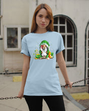 Load image into Gallery viewer, Gnome Pot Of Gold Shamrock St. Patrick's Day Printed Mug Guys Tee
