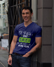 Load image into Gallery viewer, The One Where We Drank Alone St Patrick's Day Gift Guys V-Neck
