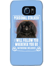 Load image into Gallery viewer, Black Pekingese Personal Stalker St. Patrick's Day Printed Mug Phone case

