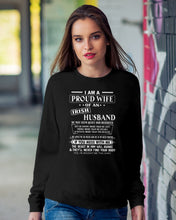 Load image into Gallery viewer, I Am A Proud Wife Of An Irish Husband Gift For Family Sweatshirt
