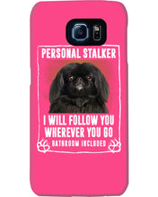 Load image into Gallery viewer, Black Pekingese Personal Stalker St. Patrick's Day Printed Mug Phone case
