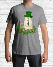Load image into Gallery viewer, Shih Tzu With Green Tie St Patrick's Day Gift For Dog Lovers Guys Tee
