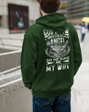 Load image into Gallery viewer, God Knew I Needed An Angel Gift For Husband Hoodie
