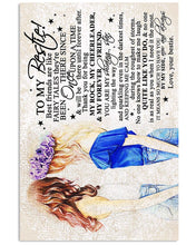 Load image into Gallery viewer, Gift For Bestie It Means So Much To Have You By My Side Vertical Poster
